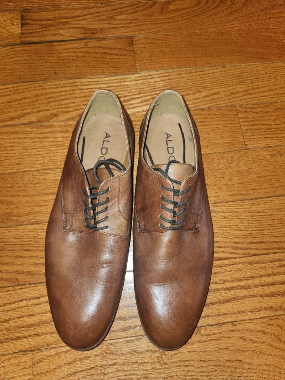 Aldo size 10 brown dress shows